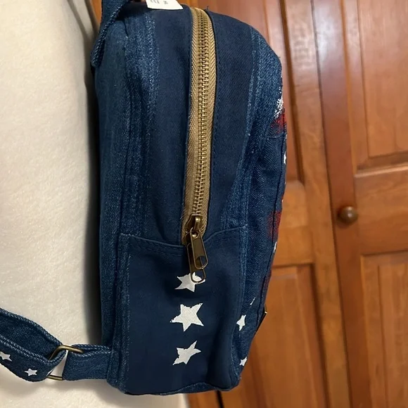 American Chavez Marvel Denim Backpack NWT - Picture 2 of 4